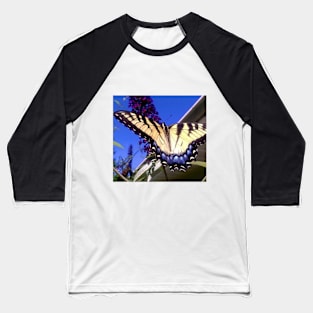 Tiger Swallowtail Butterfly Baseball T-Shirt